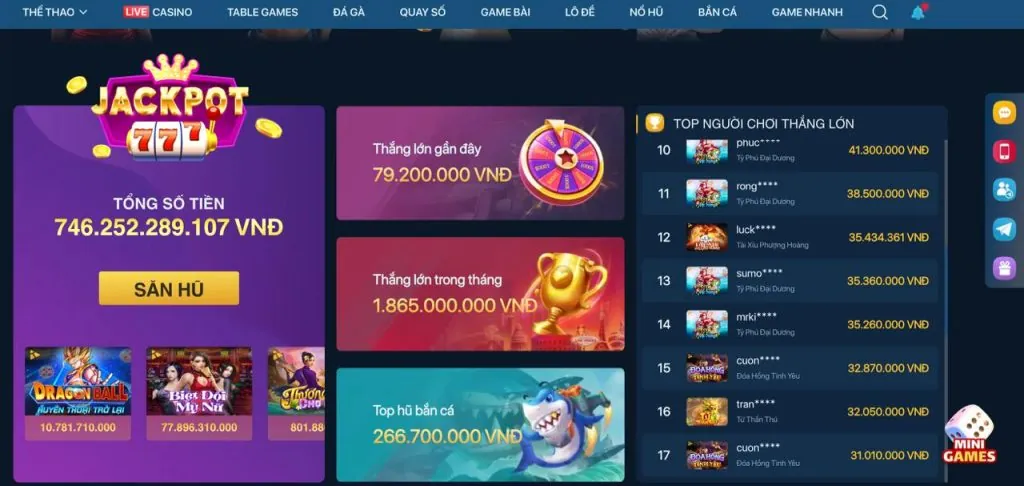 Hoàn trả casino hàng tuần